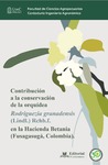 CONTRIBUCIÓN A LA CONSERVACIÓN DE LA ORQUÍDEA Rodriguezia granadensis(Lindl.) Rchb.f. EN LA HACIENDA BETANIA (FUSAGASUGÁ, COLOMBIA)